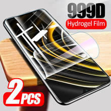2pcs Full Curved Soft Hydrogel Film For Xiaomi Poco M3 X3 NFC Pocom3 Pocox3 Xiomi Pocco Pocophone X M 3 Films Not Tempered Glass 2024 - buy cheap