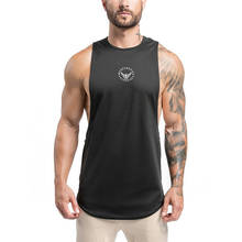 New Gyms Clothing Bodybuilding Tank Tops Men Shirt Fitness Clothing Vest Singlet Sleeveless Shirt Solid Cotton Muscle Undershirt 2024 - buy cheap