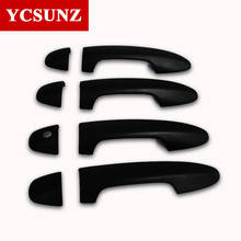 Car Accessories ABS Black Door Handle Cover Car Styling For Toyota Hilux Revo Rocco 2016 2017 2018 2019 2020 2021 2024 - buy cheap