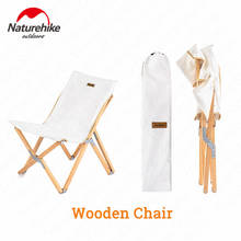 Naturehike-silla plegable de madera ultraligera, asiento portátil de tela Oxford para viaje al aire libre, pesca, Picnic 2024 - compra barato