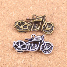 4pcs Charms motorcycle motorcross 34x16mm Antique Pendants,Vintage Tibetan Silver Jewelry,DIY for bracelet necklace 2024 - buy cheap