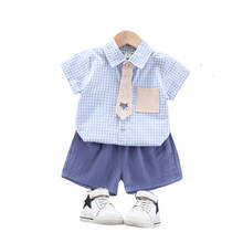 New Summer Baby Girls Clothes Children Boys Cotton Casual Shirt Shorts 2Pcs/Sets Toddler Clothing Infant Outfits Kids Tracksuits 2024 - buy cheap