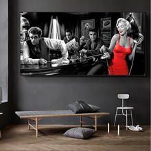 James Dean Marilyn Monroe Elvis Presley Canvas Paintings Posters and Prints Wall Art Pictures for Living Room Decor (No Frame) 2024 - buy cheap