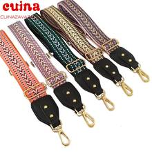 Adjustable Bag Strap Bag Part Accessories For Handbags Leather Belt Wide Rainbow Shoulder Strap Replacement Purse Strap For Bag 2024 - buy cheap