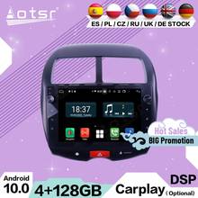 4+128G Carplay Multimedia Android 10 For Ford Mitsubishi ASX 2010 2011 2012 2013 2014 GPS Navigation BT Auto Car Radio Head Unit 2024 - buy cheap