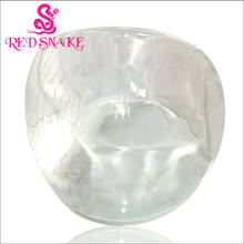 Anillo de moda de serpiente roja hecho a mano, anillo de cristal de Murano transparente puro, blanco 2024 - compra barato
