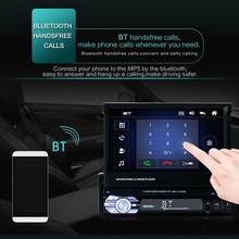 1 DIN 7 дюймов авто MP5 плеер AM FM радио GPS навигация Сенсорный экран USB Bluetooth приемник 2024 - купить недорого