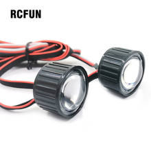 RUFUN 22 мм многофункциональные светодиодные фары на радиоуправлении с платой управления для 1/10 Axial SCX10 90046 RC Rock Crawler 4,9 2024 - купить недорого