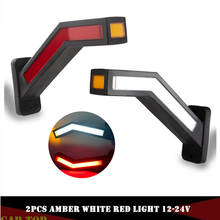 2PCS Trailer LED Side Marker Lighting Outline Marker Truck Light Van LED Lights Trailer Side Marker Light For Trailer 12-24V 2024 - buy cheap