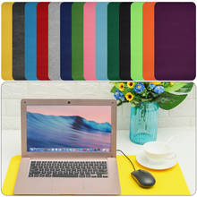 630X330mm Large Size Office Mat Modern Table Pad Computer Desk Keyboard Mouse Mat Soft Wool Felt Cloth Laptop Cushion 2024 - buy cheap