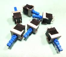 6pcs self-locking switch, double row 6-pin button, key with lock, power switch 2024 - buy cheap