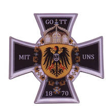German eagle lapel pin 1870 Deutschland Reich unification patriotic gift 2024 - buy cheap
