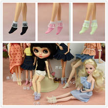 12 colors sockings / Doll accessories For 1/6 BJD Xinyi Barbie Blythe FR ST AZONE OB Doll Xmas 2024 - buy cheap