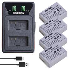 4Pcs NB-10L NB 10L Battery + LED USB LCD Dual Charger for anon G1X G15 G16 SX40HS SX50HS SX60HS SX40 SX50 SX60 HS Bateria 2024 - buy cheap