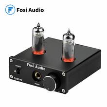 Усилитель для наушников Fosi Audio P2, встроенный портативный вакуумный трубчатый усилитель, миниатюрное Hi-Fi стерео аудио с низким наземным шумом для наушников 2024 - купить недорого