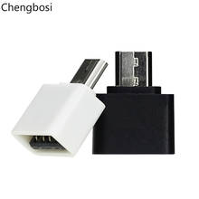 Chengbosi-mini cabo otg usb de micro usb para usb, conversor para tablet e celulares, android 2024 - compre barato
