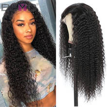Brazilian Deep Curly Human Hair Wigs 360 Lace Frontal Wig Pre-Plucked Remy Lace Wigs 180% / 180% Density 8-24 inch Beyo Hair 2024 - buy cheap