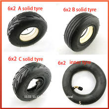 It is suitable for electric skateboard wheel chair car, 6 "tire F0 pneumatic car solid tire 6x2 pneumatic tire inner tube 2024 - buy cheap