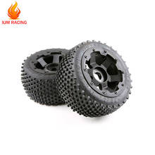 Rear or Front Off-road Wheel Tyres X 2pcs Set for 1/5 Hpi Rofun Baha Rovan Km Mcd Baja 5b Rc Car Racing Toys Parts 2024 - buy cheap