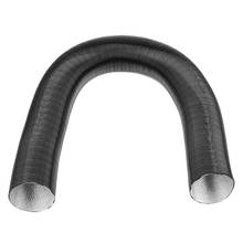 75mm Black Car D-iesel Heater Duct Pipe Aluminum Warm Air Ducting Hose Parking Heater Accessories for Dometic Planer 2024 - buy cheap