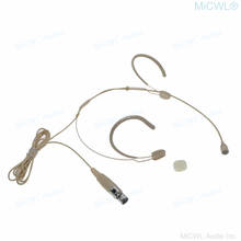 Micrófono de auriculares cardioide MiCWL M20, nueva versión actualizada para Shure, transmisor inalámbrico BeltPack XLR, Mini conector de 4 pines 2024 - compra barato