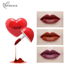 10 Colors Heart-shaped Mini Liquid Lipstick Makeup Lipstick Brown Nude Lip Gloss Matte Lipstick Matte Batom Matte Lip Maquiagem 2024 - buy cheap