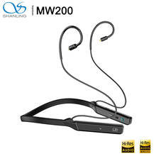 Shanling MW200 AK4377A CSR8675 Bluetooth 5,0 шейный спортивный MMCX кабель для наушников Codecs адаптер IPX4 LDAC LHDC aptX HD 2024 - купить недорого