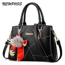 Newposs nova bolsa de luxo mulheres costura selvagem mensageiro sacos designer marca xadrez bolsa ombro feminino senhoras totes 2024 - compre barato