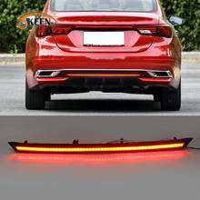 OKEEN Car LED Rear Bumper Trunk Tail Light For Kia Cerato K3 2019 2020 Driving Brake Turn Signal Light Tail Trunk Strip Fog Lamp 2024 - buy cheap