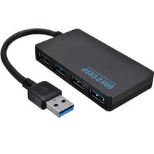 Hub usb 3.0, 5g mbps, alta velocidade, 4 portas, divisor usb, adaptador 3.0 para pc, computador, laptop, usb hub 2024 - compre barato