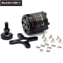 Sunnysky-motor sem escova, x2216 kv880/kv1100/kv1250/kv1400/kv1800/kv2400 2-4s outrunner, para quadricóptero 3d de múltiplos rotores 2024 - compre barato