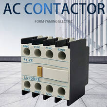 LA1-DN22 F4-22 2NO+2NC Contactor block Auxiliary The auxiliary contact for CJX2 LC1-D AC Contactor 4 Poles 2024 - buy cheap