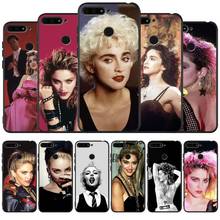 Madonna black Silicone Phone Case For honor 30 20 Pro 8 8X 9 10 20 Lite Mate 10 20 30 Lite Pro cover 2024 - buy cheap