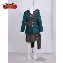 Cosplay legend TV Outlander Season 1 Jamie Fraser Costume Highland Scotland Plaid Daily Suit Custom Made H001 2024 - buy cheap