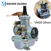 ALCON-Racing VM20 20mm Carburetor 100cc -130cc Engine Device For MIKUNI Carb Round Slide Motorcycle VM20 ATV Stock Part 2024 - buy cheap