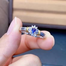 Tanzanite ring Natural And Real  Tanzanite Ring Wedding Engagement Rings for Women 925 sterling silver Ring 2024 - buy cheap