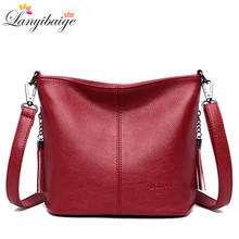 Ladies Hand Crossbody Bags for Women 2021 Luxury Handbags Women Leather Shoulder Bag Tote Bag Designer Women Bolsa Feminina 2024 - купить недорого