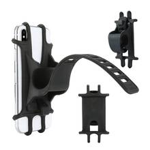 Silicone Bike Phone Mount Motorcycle Mobile Phone Holder Mount Bicycle Handlebar Stroller Cell Phone Holder Buckle Stand 2024 - buy cheap