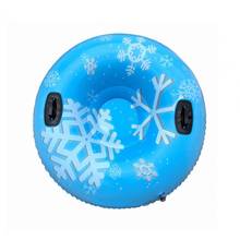 Juguete de PVC para la nieve para niños y adultos, Círculo de esquí inflable de invierno con mango, tubo de nieve duradero, esquí, trineo flotante espeso 2024 - compra barato