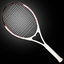 Высококачественные теннисные ракетки 100% из углеродного волокна, Макс. 58 фунтов кв. В теннисных ракетах с мешочками для взрослых 2024 - купить недорого