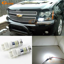 Ультра яркий белый отражатель 3157 светодиодный дневный DRL светильник для Chevrolet Tahoe Avalanche Suburban 1500 2500 2007-2014 2024 - купить недорого