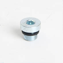 2pcs M8-M20 ED groove Allen flange surface screws plug screw hex socket oil plugs screw galvanized bolt 2024 - buy cheap