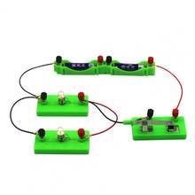 Electricity Learning Circuit Kit Kids Montessori Science Toys Electricity Learning Experiment Basic Physics Educational Teaching 2024 - buy cheap