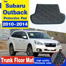 Fit For Subaru Outback 2010 2011 2012 2013 2014 Boot Liner Rear Cargo Mat Trunk Tray Floor Carpet Protector Mud Kick Pad 2024 - buy cheap