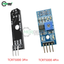 TCRT5000 3Pin 4Pin Infrared Reflective Sensor IR Photoelectric Switch Barrier Line Track Module For Arduino Diode Triode Board 2024 - buy cheap
