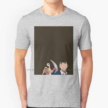 Kiseijuu-Camiseta de algodón 100% puro con estampado de Parasite Migi, Shinichi V2, Manga, Anime, bandera japonesa, Migi, Parasite, Kiseiju, Shinigami 2024 - compra barato