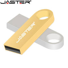 JASTER-unidad flash usb, pendrive de 64GB, 32GB, 16GB, 8GB y 4GB, resistente al agua, de plata, para regalo 2024 - compra barato