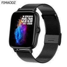 Reloj inteligente deportivo para hombre y mujer, pulsera con control del ritmo cardíaco, llamadas, Bluetooth, para Apple watch, 2021 2024 - compra barato
