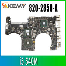  Motherboard for Macbook Pro 15" A1286 MC373CH 2010 Laptop Logic Board i5 520M i5 540M 820-2850-A 2024 - buy cheap