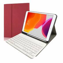 Bluetooth Keyboard Tablet Cover with Pen Holder for Ipad 7th 2019 Case PU Leather Shell for IPad 10.2 Inch Keyboard 2024 - compra barato